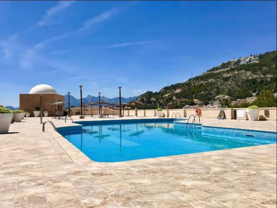 Pueblo Mascarat Con Vista Al Mar Apartment Altea la Vieja Luaran gambar