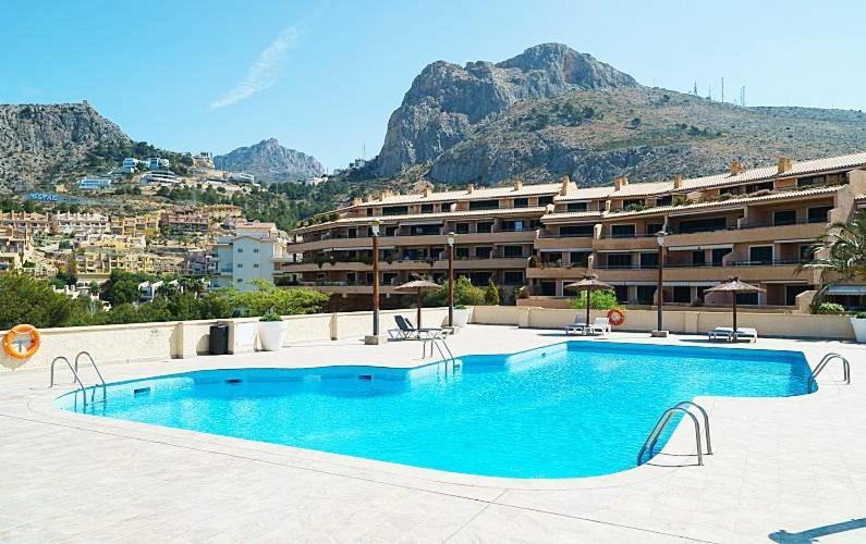 Pueblo Mascarat Con Vista Al Mar Apartment Altea la Vieja Luaran gambar