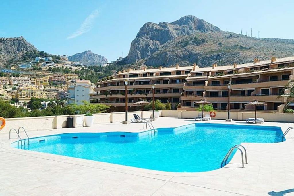 Pueblo Mascarat Con Vista Al Mar Apartment Altea la Vieja Luaran gambar
