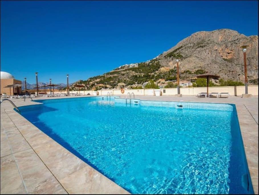 Pueblo Mascarat Con Vista Al Mar Apartment Altea la Vieja Luaran gambar